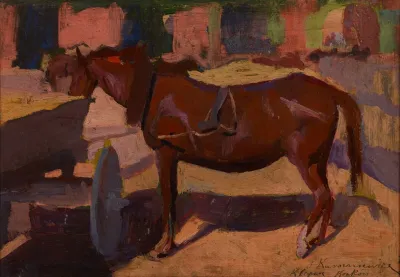 Study Of A Horse 12