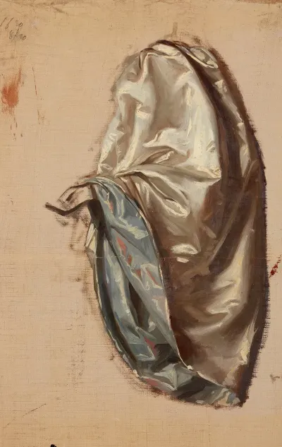 Study Of A Lady With A Lutes Robe Study To The Painting Upbringing Of Sigismund Augustus