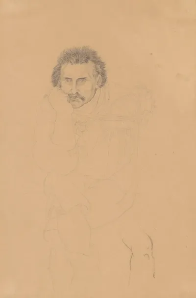 Study Of A Madman For Das Narrenhaus