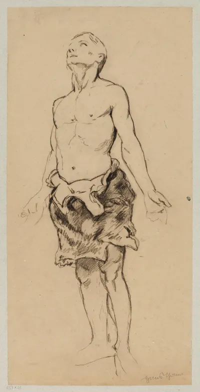 Study Of A Male Figure 3