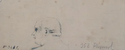Study Of A Male Head