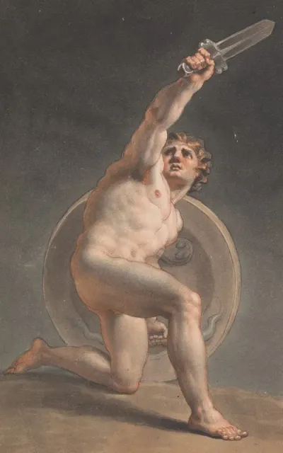 Study Of A Male Nude 12