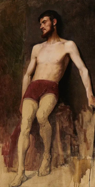 Study Of A Male Nude 15