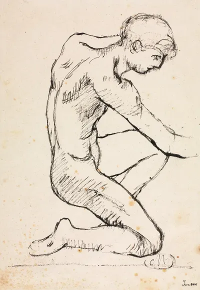 Study Of A Male Nude 17