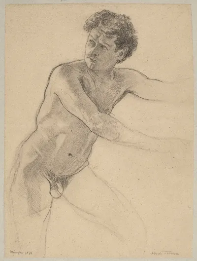 Study Of A Male Nude 18
