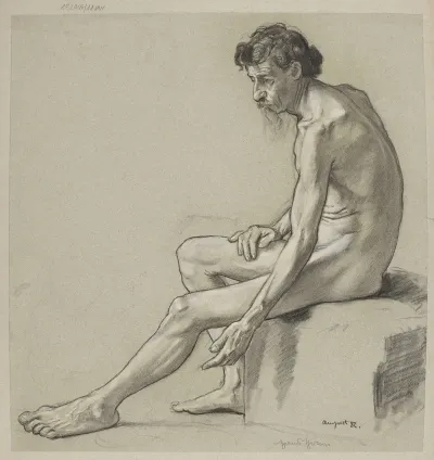 Study Of A Male Nude 19