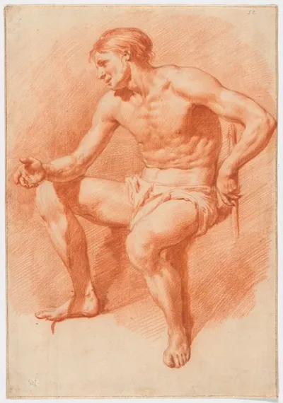 Study Of A Male Nude 5