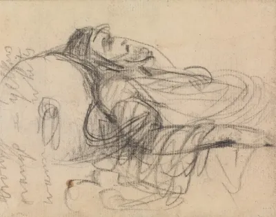Study Of A Man In Death