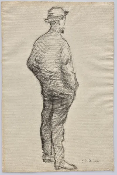 Study Of A Man With Hands In His Pockets