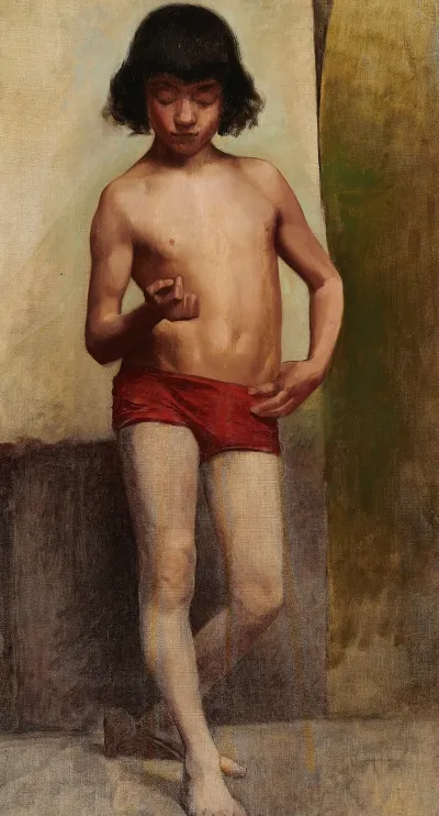 Study Of A Nude Boy 2