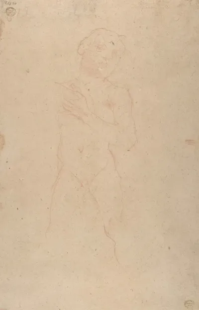 Study Of A Nude Boy