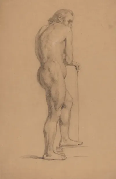 Study Of A Nude Male 4