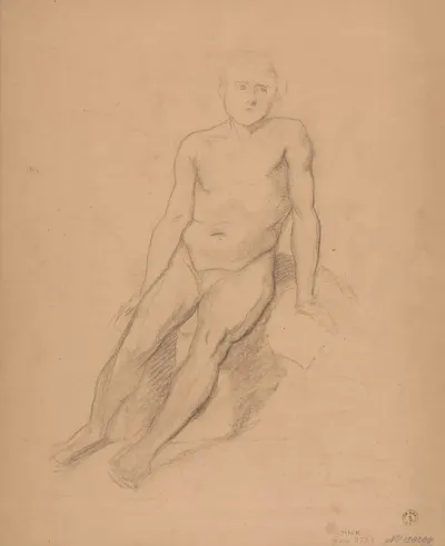 Study Of A Nude Male 5