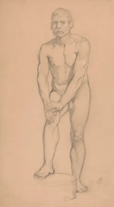 Study Of A Nude Male 7