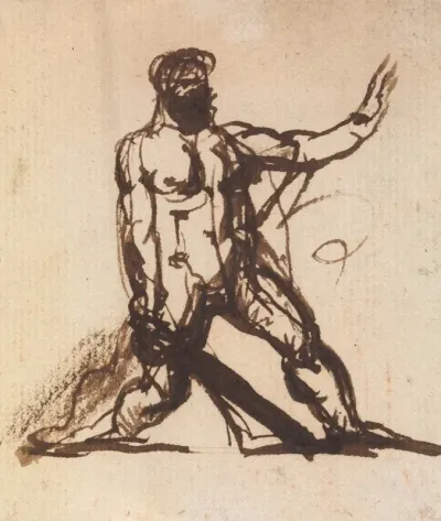 Study Of A Nude Male 8