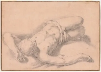 Study Of A Nude Man 4
