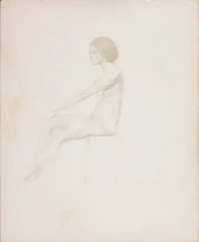 Study Of A Nude Model
