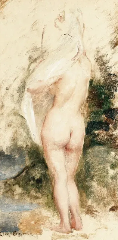 Study Of A Nude Woman