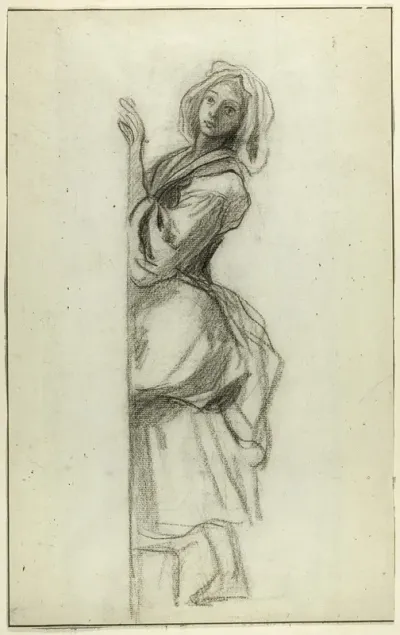 Study Of A Peasant Girl