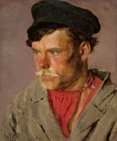 Study Of A Peasants Head