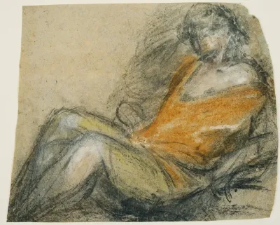 Study Of A Recumbent Figure