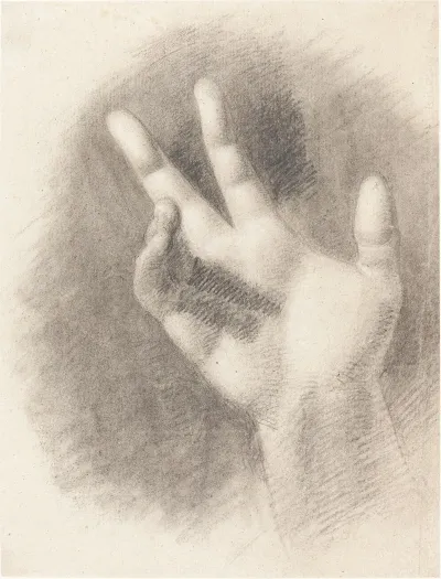Study Of A Right Hand Recto