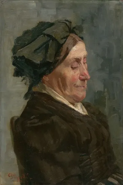 Study Of A Seated Woman 3