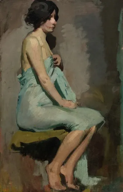 Study Of A Seated Woman