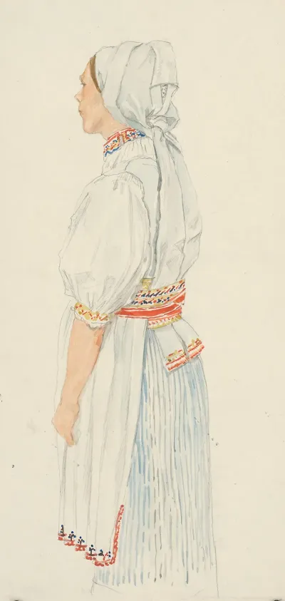 Study Of A Slovak Woman