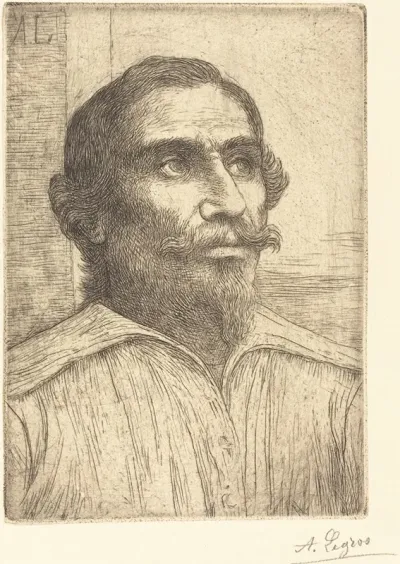 Study Of A Spaniard Etude Despagnol