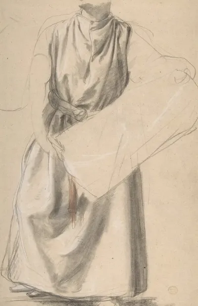 Study Of A Standing Figure