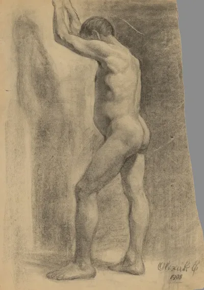 Study Of A Standing Man 6