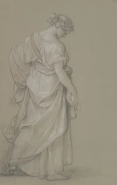 Study Of A Standing Woman