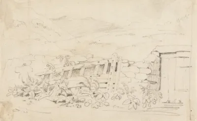 Study Of A Stonewall And A Gate