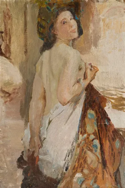 Study Of A Streetwalker For The Painting East