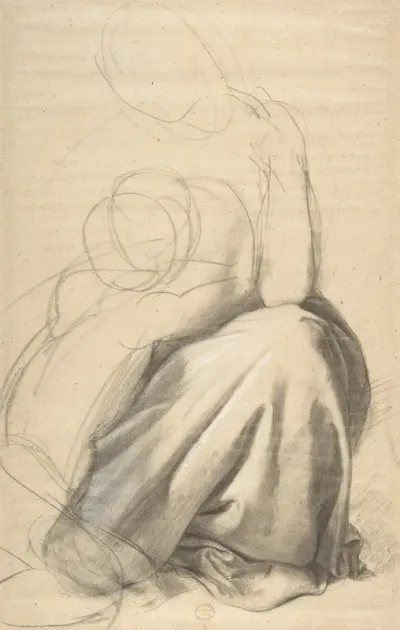 Study Of A Woman And Child