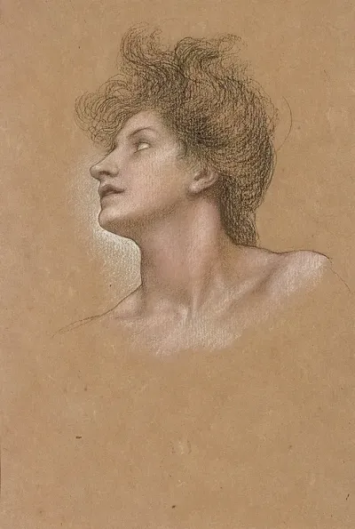 Study Of A Womans Head 5