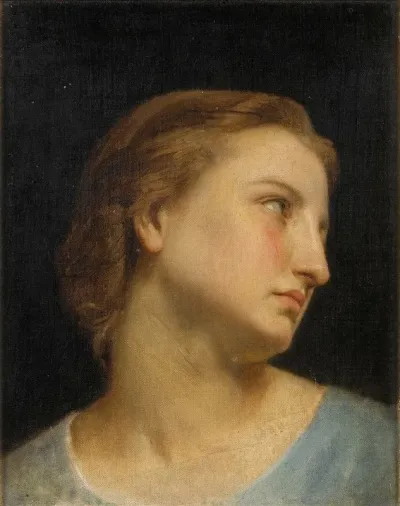 Study Of A Womans Head Philomele Et Progne
