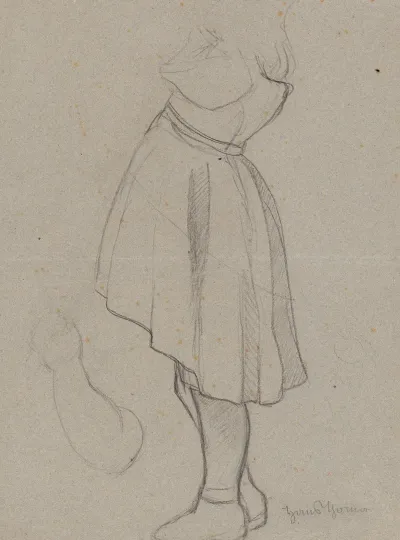 Study Of A Young Girl 2