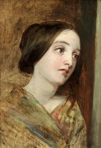 Study Of A Young Girl