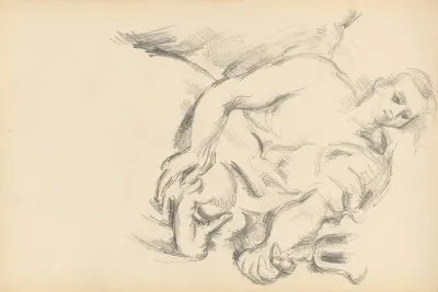 Study Of An Angel In Rubens The Prophet Elijah