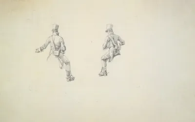 Study Of An Austrian Hussar