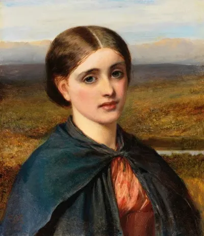 Study Of An Irish Head