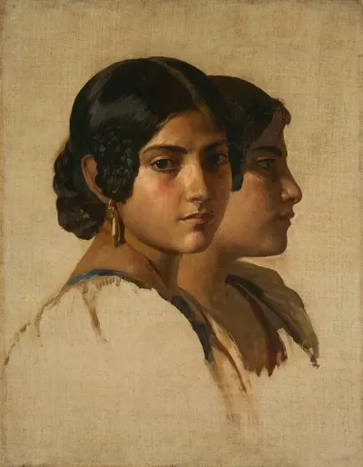 Study Of An Italian Girl