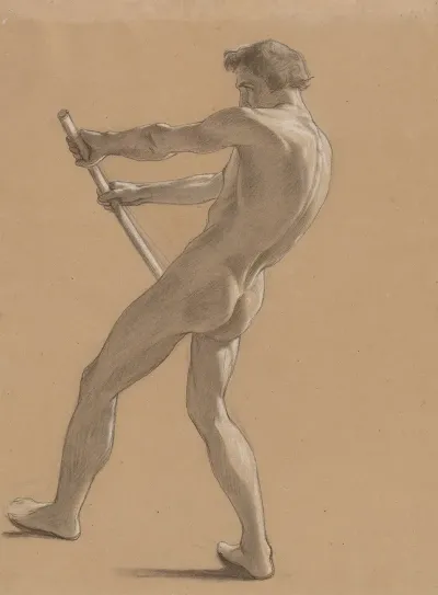 Study Of An Oarsman