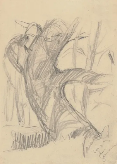 Study Of An Old Tree 2