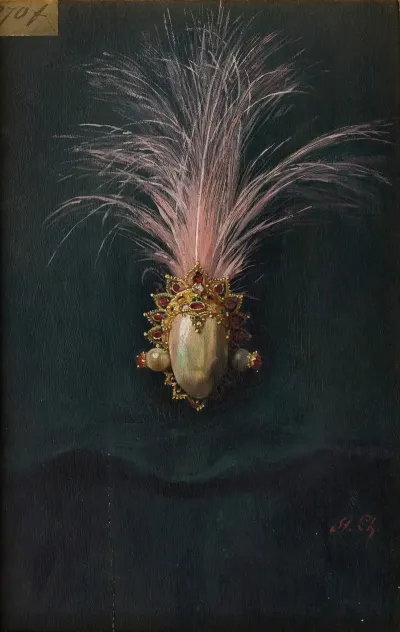 Study Of An Ornamental Escuffas