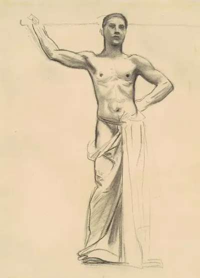 Study Of Apollo For Apollo And The Muses