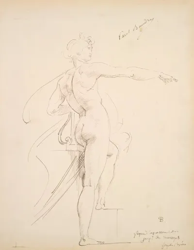 Study Of Apollo For Marsyas Recto