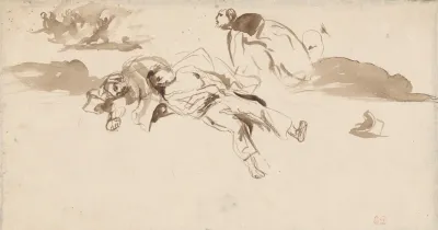 Study Of Bodies Liberty Leading The People